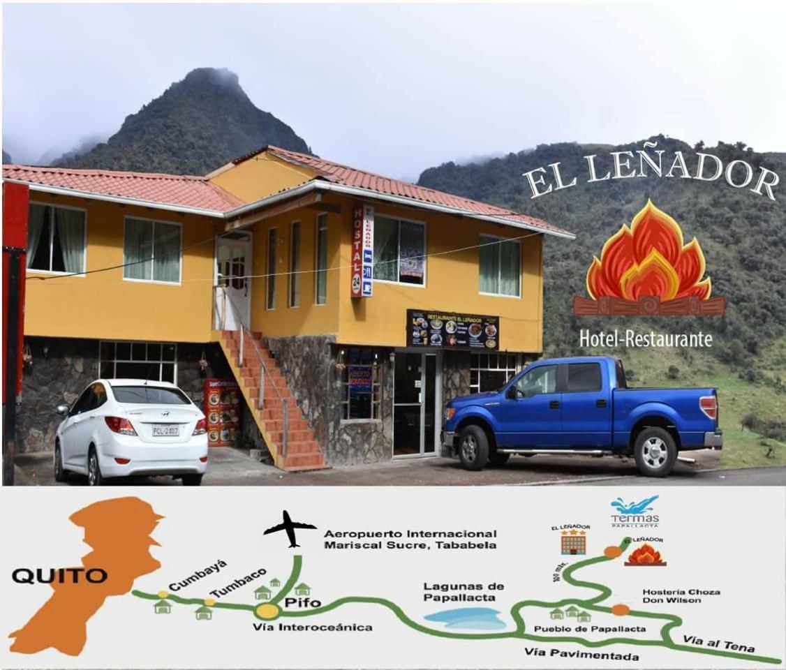 El Lenador Hotel Y Restaurante Papallacta Zewnętrze zdjęcie